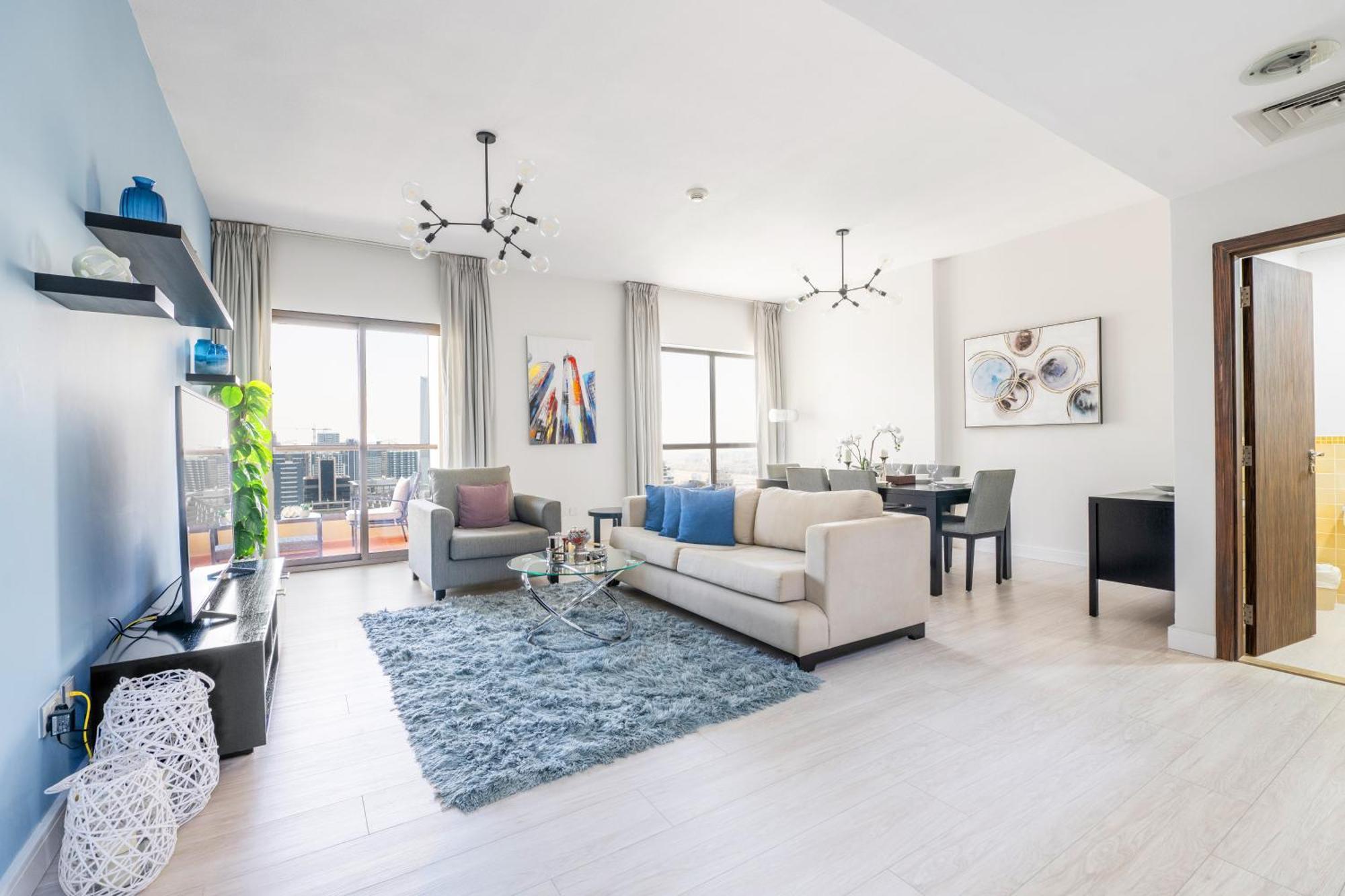 Luxury Jbr Shams - Marina View - Free 5 Star Beach Resorts Access! 迪拜 外观 照片
